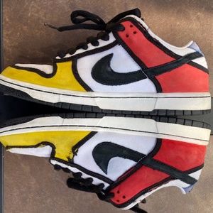 Nike SB Dunk Low Piet Mondrian sz10